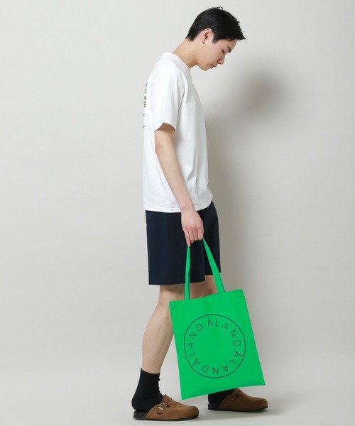 ALAND（エーランド）の「【UNISEX】ALAND／archive LOGO T 2907390（Tシャツ/カットソー・レディース・グレー/チャコール/オフホワイト・MEDIUM/LARGE）」の13枚目の写真