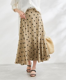 ROPE' PICNIC | リンクコーデ /ドットマーメイドスカート(スカート)