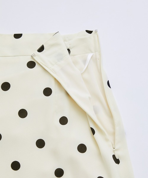 ROPE' PICNIC（ロペピクニック）の「リンクコーデ /ドットマーメイドスカート（スカート・レディース・キナリ/ベージュ/チャコールグレー/ブラック・36/38）」の16枚目の写真