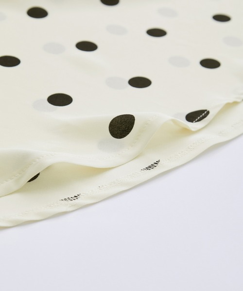 ROPE' PICNIC（ロペピクニック）の「リンクコーデ /ドットマーメイドスカート（スカート・レディース・キナリ/ベージュ/チャコールグレー/ブラック・36/38）」の7枚目の写真