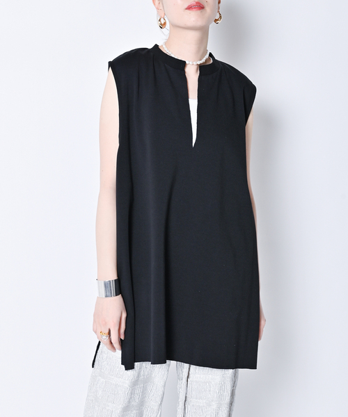 CITYSHOP（シティーショップ）の「KEY NECK N-SL Tシャツ（T