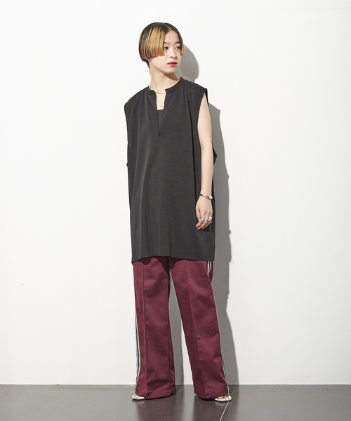 CITYSHOP（シティーショップ）の「KEY NECK N-SL Tシャツ（T