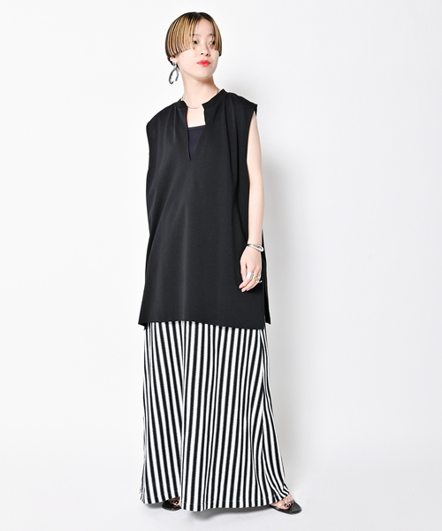 CITYSHOP（シティーショップ）の「KEY NECK N-SL Tシャツ（T