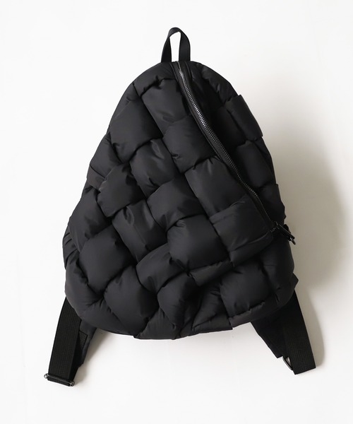 antiqua（アンティカ）の「メッシュ生地ポコポコリュック（バックパック/リュック・レディース・ブラック・FREE）」の16枚目の写真
