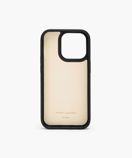 MARC JACOBS(マークジェイコブス)の「THE 3D MONOGRAM iPhone CASE 14 Pro/ザ 3D モノグラム iPhone ケース 14 Pro(スマホケース/カバー・レディース・ブラック×ホワイト・ONE SIZE)」の2枚目の写真
