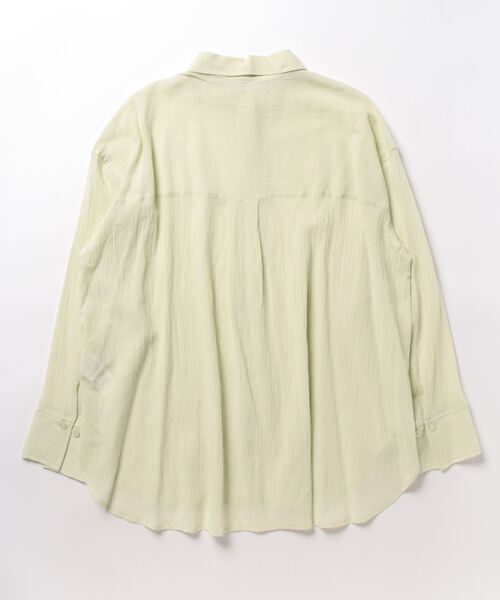 emmi（エミ）の「【emmi atelier】シアーベーシックシャツ