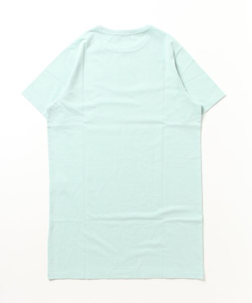 Maison Kitsune(メゾンキツネ)の「FOX HEAD PATCH RELAXED TEE-SHIRT DRESS(ワンピース・レディース・スカイブルー系・XS/M/S)」の7枚目の写真