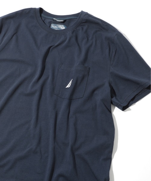 NAUTICA(ノーティカ)の「【NAUTICA】SS Ancher Pocket Tee NTC41050(Tシャツ/カットソー・メンズ・ブラック/ネイビー/ホワイト・M/XL/L)」の3枚目の写真