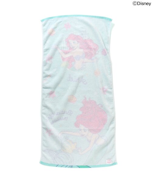 Disney（ディズニー）の「ディズニー　コンパクトバスタオル　アリエル（スイムグッズ・キッズ・ブルー/ピンク・FREE）」の8枚目の写真