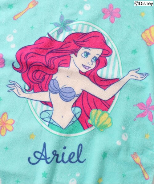 Disney（ディズニー）の「ディズニー　コンパクトバスタオル　アリエル（スイムグッズ・キッズ・ブルー/ピンク・FREE）」の13枚目の写真