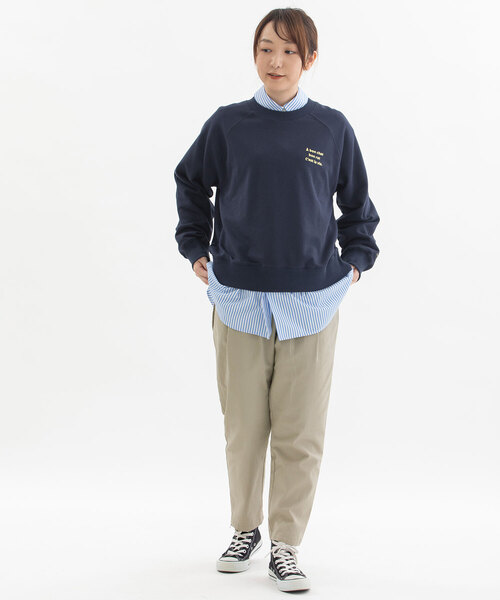 POU DOU DOU（プードゥドゥ）の「とりポケットパンツ（その他パンツ・レディース・カーキ/ブラック/ベージュ/インディゴブルー/ダークグレー/ミント/ブルー系その他/グレー系その他/ブルー・3）」の18枚目の写真