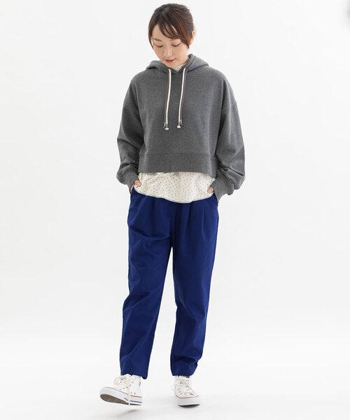 鳥ポケットクロップドパンツ クロップドパンツ 七分丈パンツ メンズ カーゴ 7部丈パンツ