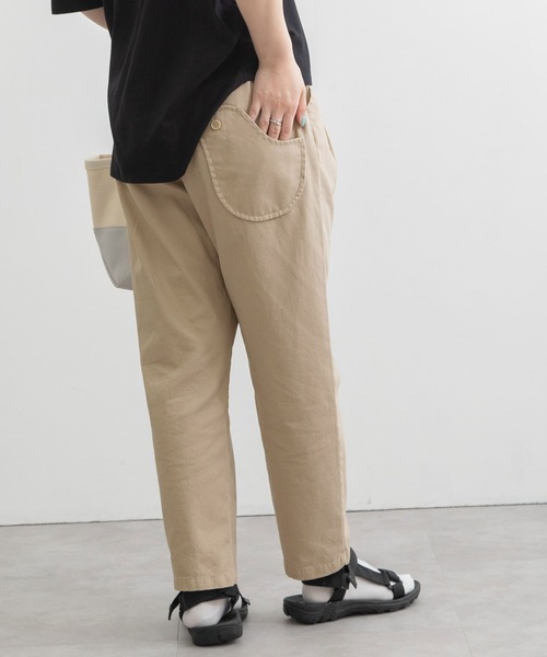 POU DOU DOU（プードゥドゥ）の「とりポケットパンツ（その他パンツ・レディース・カーキ/ブラック/ベージュ/インディゴブルー/ダークグレー/ミント/ブルー系その他/グレー系その他/ブルー・3）」の5枚目の写真