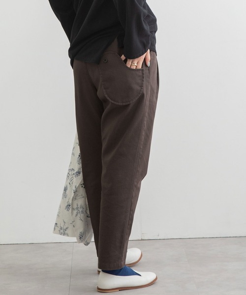 POU DOU DOU（プードゥドゥ）の「とりポケットパンツ（その他パンツ・レディース・カーキ/ブラック/ベージュ/インディゴブルー/ダークグレー/ミント/ブルー系その他/グレー系その他/ブルー・3）」の3枚目の写真