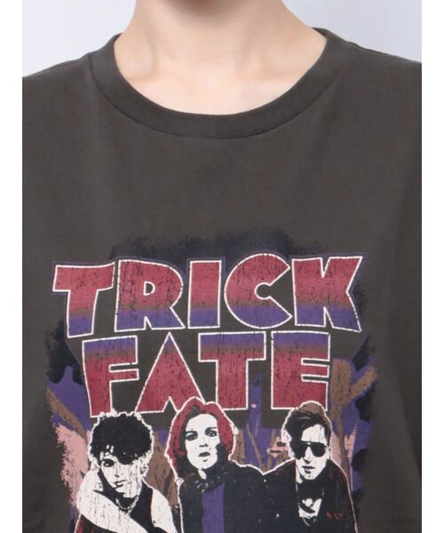 jouetie（ジュエティ）の「グランジBIGTシャツ（Tシャツ/カットソー・レディース・ブラック/パープル/アイボリー・MEDIUM）」の10枚目の写真