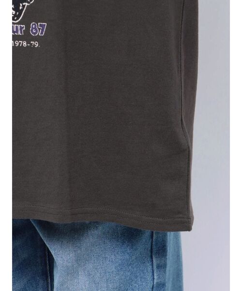 jouetie（ジュエティ）の「グランジBIGTシャツ（Tシャツ/カットソー・レディース・ブラック/パープル/アイボリー・MEDIUM）」の12枚目の写真