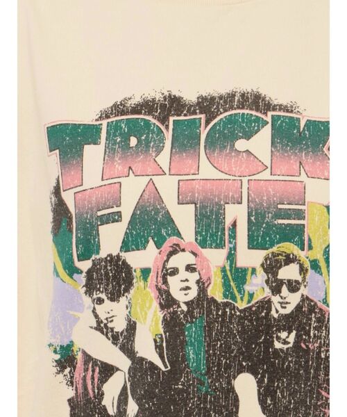 jouetie（ジュエティ）の「グランジBIGTシャツ（Tシャツ/カットソー・レディース・ブラック/パープル/アイボリー・MEDIUM）」の16枚目の写真