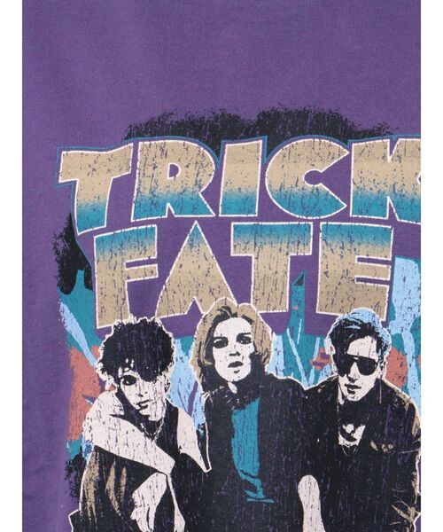 jouetie（ジュエティ）の「グランジBIGTシャツ（Tシャツ/カットソー・レディース・ブラック/パープル/アイボリー・MEDIUM）」の17枚目の写真