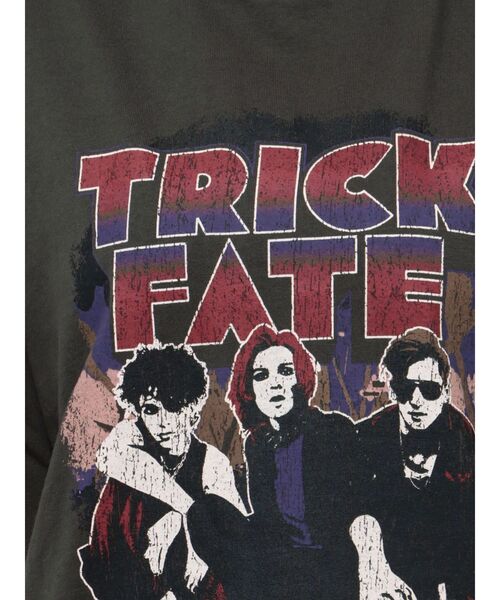 jouetie（ジュエティ）の「グランジBIGTシャツ（Tシャツ/カットソー・レディース・ブラック/パープル/アイボリー・MEDIUM）」の18枚目の写真