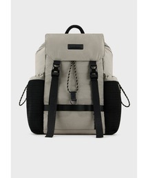 EMPORIO ARMANI | 【エンポリオ アルマーニ】バックパック シワ加工ナイロン製 ストラップ付き(バックパック/リュック)