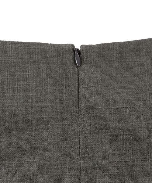 ALEXIA STAM(アリシアスタン)の「Linen Mini Skirt /リネンミニ台形スカート(スカート・レディース・ベージュ/チャコールグレー・S/M)」の19枚目の写真