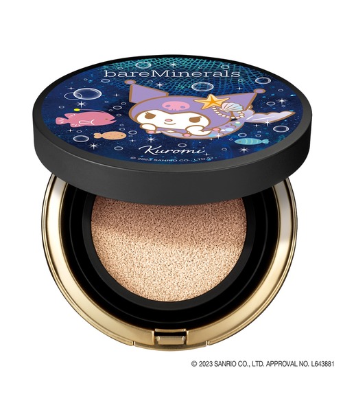 bareMinerals(ベアミネラル)の「オリジナル ピュア セラム カバーアップ クッション(本体)(ファンデーション・レディース・フェアリー ライト 03/フェア 01/ライト 08/ミディアム ベージュ 12/ライト 08(クロミ 人魚)/ミディアム ベージュ 12(マイメロディ 人魚)/フェア 01(クロミ 人魚)/フェアリー ライト 03(クロミ 人魚)/ミディアム ベージュ 12(クロミ 人魚)/ライト 08(マイメロディ 人魚)/フェアリー ライト 03(マイメロディ 人魚)/フェア 01(マイメロディ 人魚)/フェアリー ライト 03(クロミ)/フェアリー ライト 03(マイメロディ)/フェア 01(マイメロディ)/フェア 01(クロミ)・FREE)」の5枚目の写真