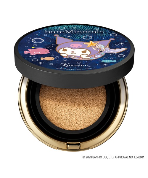 bareMinerals(ベアミネラル)の「オリジナル ピュア セラム カバーアップ クッション(本体)(ファンデーション・レディース・フェアリー ライト 03/フェア 01/ライト 08/ミディアム ベージュ 12/ライト 08(クロミ 人魚)/ミディアム ベージュ 12(マイメロディ 人魚)/フェア 01(クロミ 人魚)/フェアリー ライト 03(クロミ 人魚)/ミディアム ベージュ 12(クロミ 人魚)/ライト 08(マイメロディ 人魚)/フェアリー ライト 03(マイメロディ 人魚)/フェア 01(マイメロディ 人魚)/フェアリー ライト 03(クロミ)/フェアリー ライト 03(マイメロディ)/フェア 01(マイメロディ)/フェア 01(クロミ)・FREE)」の7枚目の写真