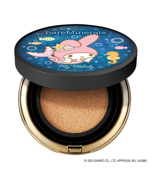 bareMinerals(ベアミネラル)の「オリジナル ピュア セラム カバーアップ クッション(本体)(ファンデーション・レディース・フェアリー ライト 03/フェア 01/ライト 08/ミディアム ベージュ 12/ライト 08(クロミ 人魚)/ミディアム ベージュ 12(マイメロディ 人魚)/フェア 01(クロミ 人魚)/フェアリー ライト 03(クロミ 人魚)/ミディアム ベージュ 12(クロミ 人魚)/ライト 08(マイメロディ 人魚)/フェアリー ライト 03(マイメロディ 人魚)/フェア 01(マイメロディ 人魚)/フェアリー ライト 03(クロミ)/フェアリー ライト 03(マイメロディ)/フェア 01(マイメロディ)/フェア 01(クロミ)・FREE)」の9枚目の写真