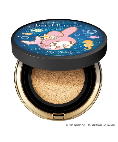bareMinerals(ベアミネラル)の「オリジナル ピュア セラム カバーアップ クッション(本体)(ファンデーション・レディース・フェアリー ライト 03/フェア 01/ライト 08/ミディアム ベージュ 12/ライト 08(クロミ 人魚)/ミディアム ベージュ 12(マイメロディ 人魚)/フェア 01(クロミ 人魚)/フェアリー ライト 03(クロミ 人魚)/ミディアム ベージュ 12(クロミ 人魚)/ライト 08(マイメロディ 人魚)/フェアリー ライト 03(マイメロディ 人魚)/フェア 01(マイメロディ 人魚)/フェアリー ライト 03(クロミ)/フェアリー ライト 03(マイメロディ)/フェア 01(マイメロディ)/フェア 01(クロミ)・FREE)」の11枚目の写真