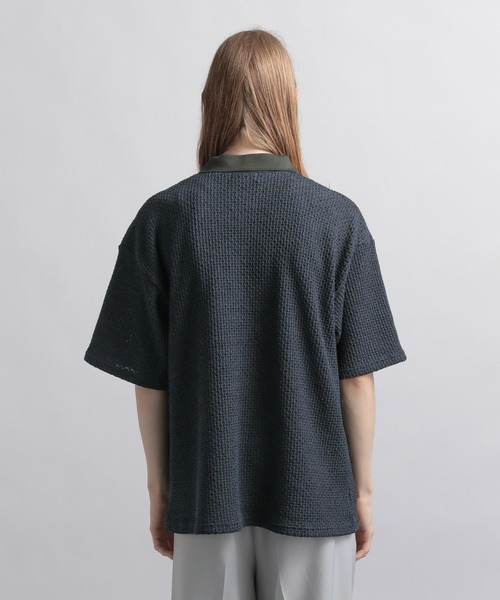 HARE（ハレ）の「スキッパーキリカエニット(HARE)（ニット
