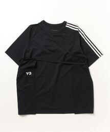 Y-3 CLOSURE LONG SLEEVE TEE ブラック 半袖ホワイト Y-3（ワイスリー）の「CLOSURE SHIRT（Tシャツ/カットソー