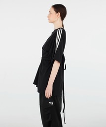 Y-3 CLOSURE LONG SLEEVE TEE ブラック 半袖ホワイト Y-3（ワイスリー）の「CLOSURE SHIRT（Tシャツ/カットソー