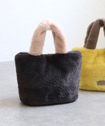 COLDE  | フェイクファーバイカラートートバッグ(トートバッグ)