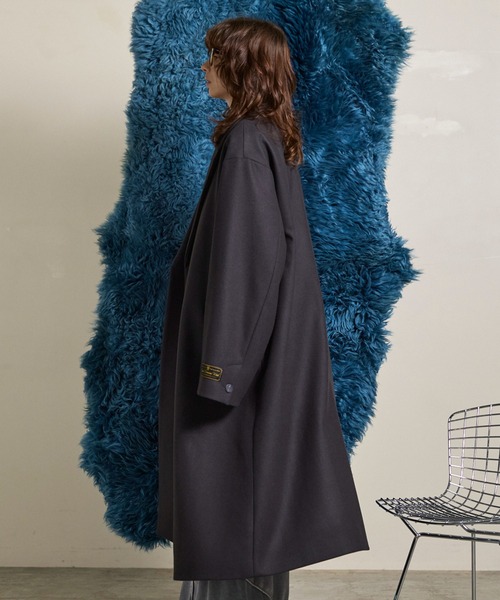 MAISON SPECIAL Super170s Chesterfieldコート MAISON SPECIAL チェスターコート コート 「UNISEX」Super170s