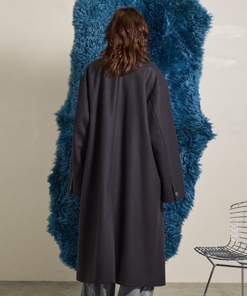 メゾンスペシャル Super170s チェスターコートサイズ1 MAISON SPECIAL（メゾンスペシャル）の「《UNISEX》Super170s