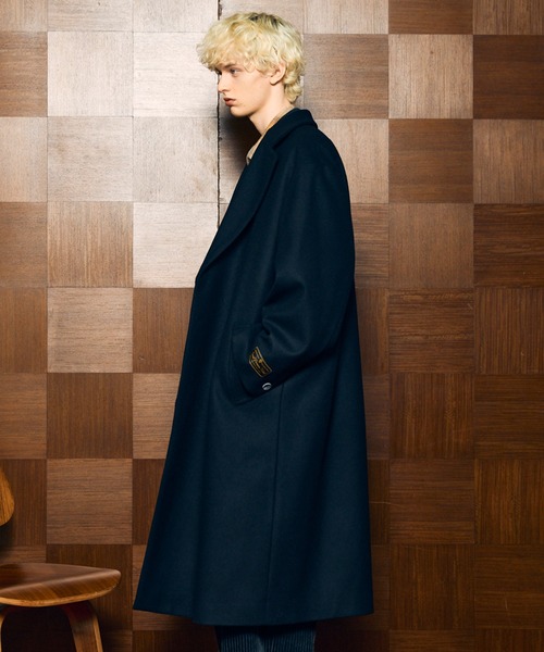 メゾンスペシャル Super170s チェスターコートサイズ1 MAISON SPECIAL（メゾンスペシャル）の「《UNISEX》Super170s