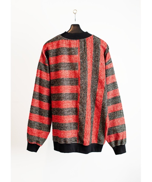 SEVESKIG(セヴシグ)の「SEVESKIG/セブシグ/No Boarder No Life Sweat Shirt(スウェット・メンズ・ホワイト/レッド・X-LARGE/LARGE/SMALL/MEDIUM)」の3枚目の写真