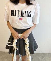 刺繍ロゴショートTシャツ