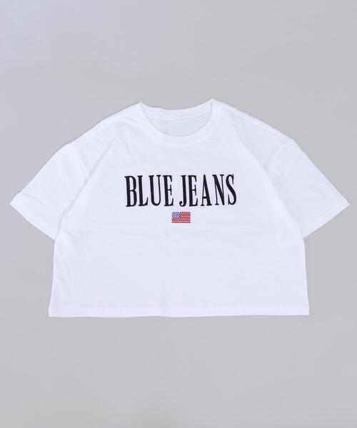 PHILLY(フィリー)の「刺繍ロゴショートTシャツ(Tシャツ/カットソー・レディース・ネイビー/ホワイト・FREE)」の4枚目の写真