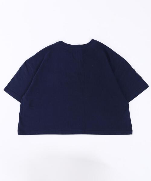 PHILLY(フィリー)の「刺繍ロゴショートTシャツ(Tシャツ/カットソー・レディース・ネイビー/ホワイト・FREE)」の6枚目の写真