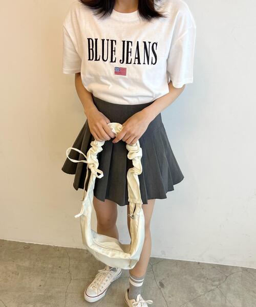 PHILLY(フィリー)の「刺繍ロゴショートTシャツ(Tシャツ/カットソー・レディース・ネイビー/ホワイト・FREE)」の16枚目の写真