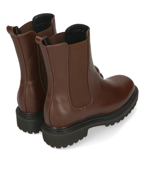 ORiental TRaffic（オリエンタルトラフィック）の「厚底 スクエアトゥ チェルシー ブーツ 31410（ブーツ・レディース・ブラウン/ブラック/ホワイト・LL/S/SS/L/3L/M）」の5枚目の写真