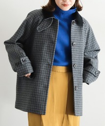 NOMBRE IMPAIR | 千鳥チェック　ショートコート(その他アウター)