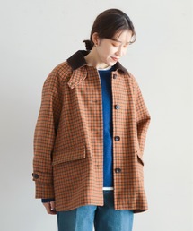 NOMBRE IMPAIR | 千鳥チェック　ショートコート(その他アウター)