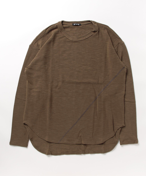 チャイハネ（チャイハネ）の「【チャイハネ】ロロムMEN'Sトップス（Tシャツ/カットソー・メンズ・オフホワイト/グリーン/ブラック/ブラウン/ライトグレー・FREE）」の4枚目の写真