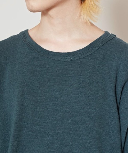 チャイハネ（チャイハネ）の「【チャイハネ】ロロムMEN'Sトップス（Tシャツ/カットソー・メンズ・オフホワイト/グリーン/ブラック/ブラウン/ライトグレー・FREE）」の8枚目の写真