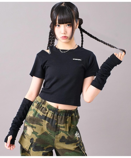 ANAP GiRL（アナップガール）の「アームウォーマー付刺繍