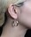 YArKA�i���[�J�j�́u�yYArKA/���[�J�zcircle hoop earing(pierce) [figur2]  / �T�[�N���t�[�v�s�A�X�i�s�A�X�i�����p�j�j�v�b�V���o�[
