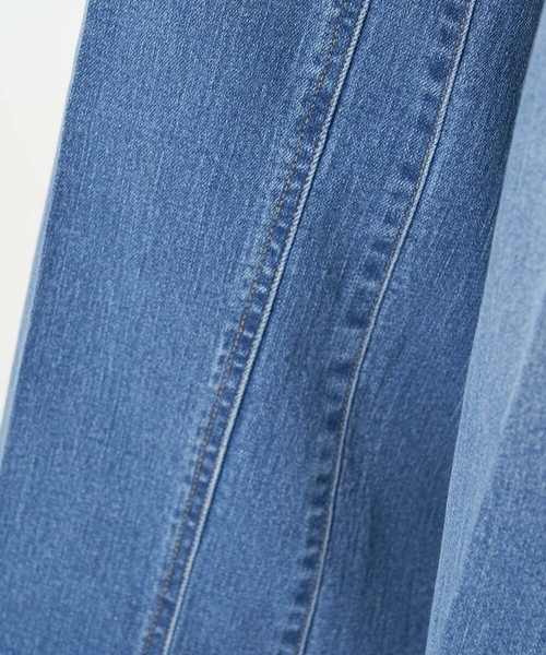 a.v.v（アーヴェヴェ）の「ストレートデニム（デニムパンツ・レディース・ブルー/チャコールグレー・38/40/42/36/34）」の22枚目の写真