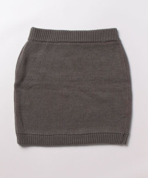 TINA：JOJUN（ティーナジョジュン）の「トラック ニットミニスカート TINA：JOJUN（スカート・レディース・チャコール/ライトブルー・M）」の18枚目の写真